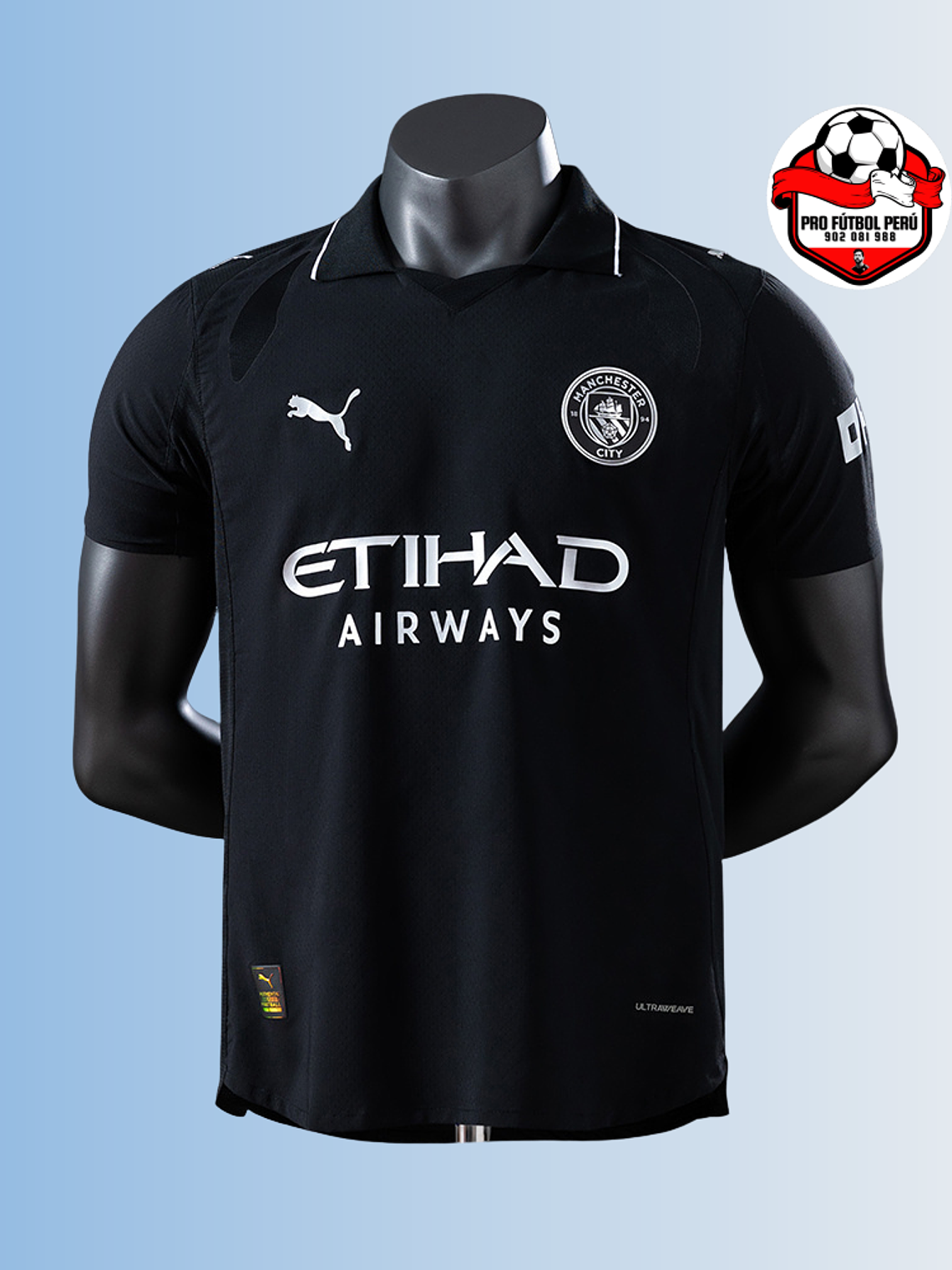 Camiseta visitante del Manchester City 25/26 versión jugador 1