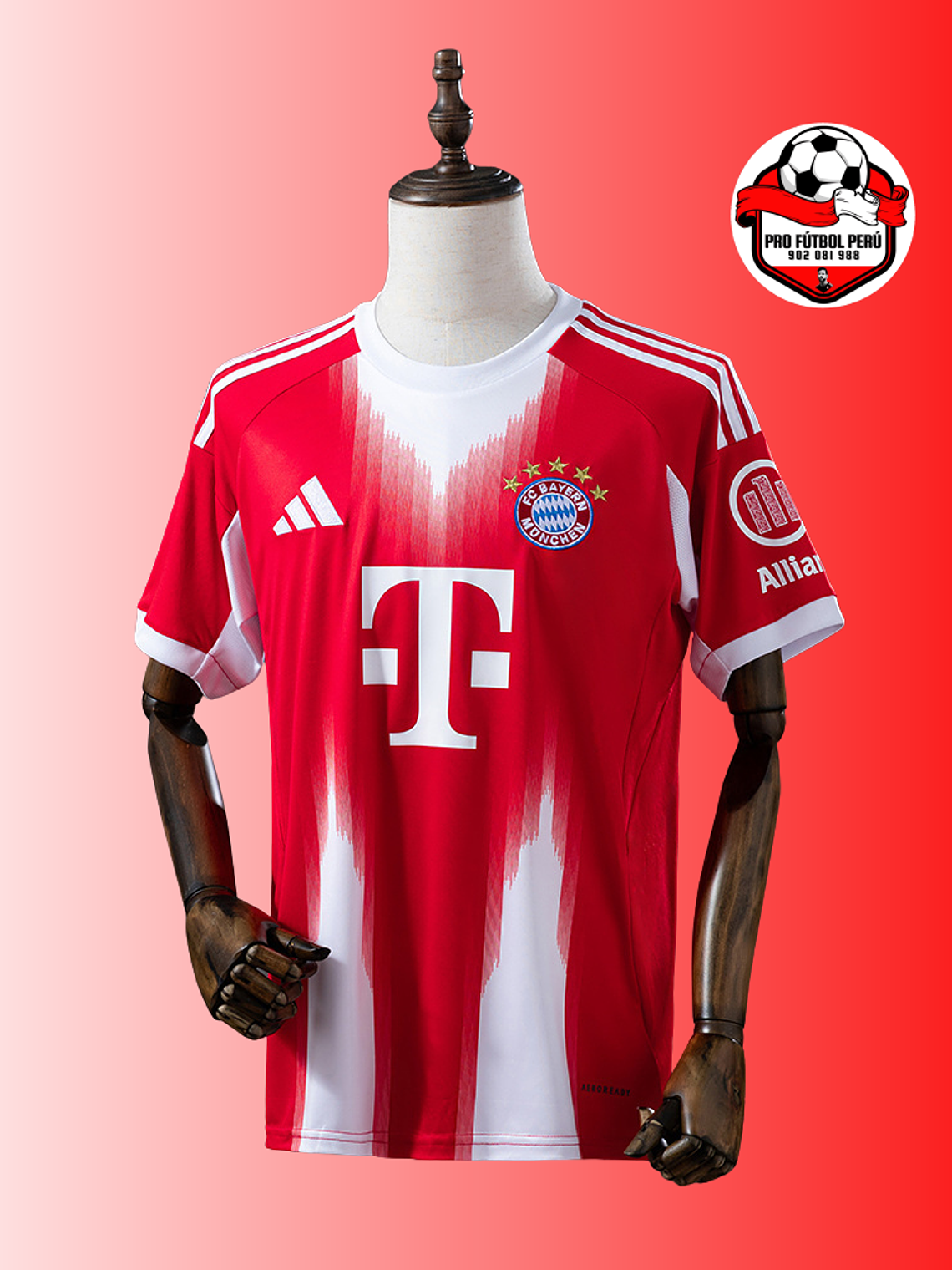 Camiseta titular del Bayern Munich 25/26 versión fan 1