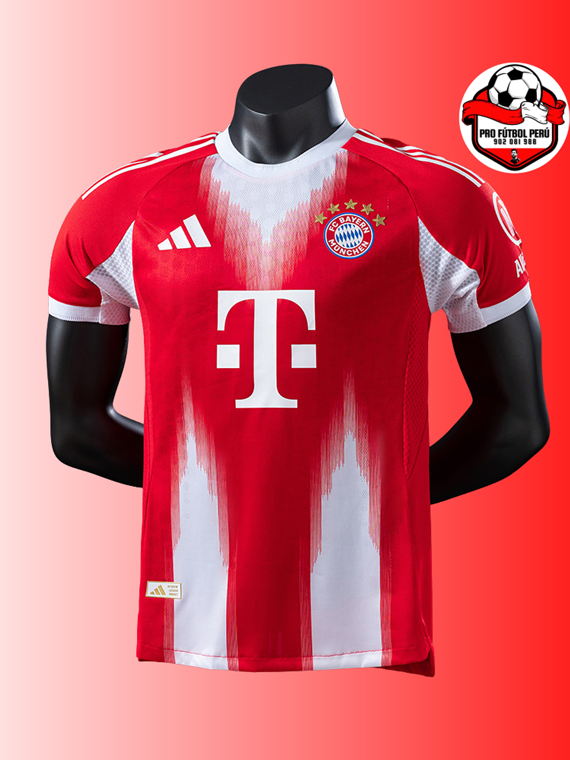 Camiseta titular del Bayern Munich 25/26 versión jugador 1