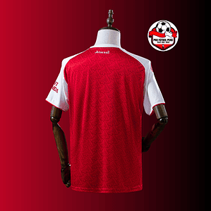 Camiseta local del Arsenal 25/26 versión fan