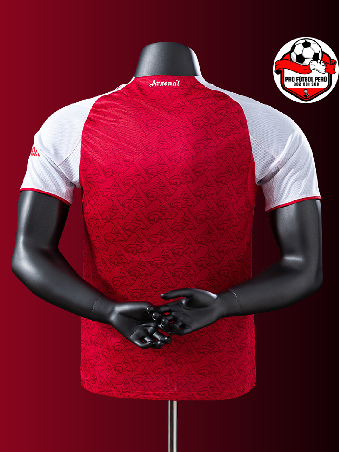 Camiseta local del Arsenal 25/26 versión jugador 2