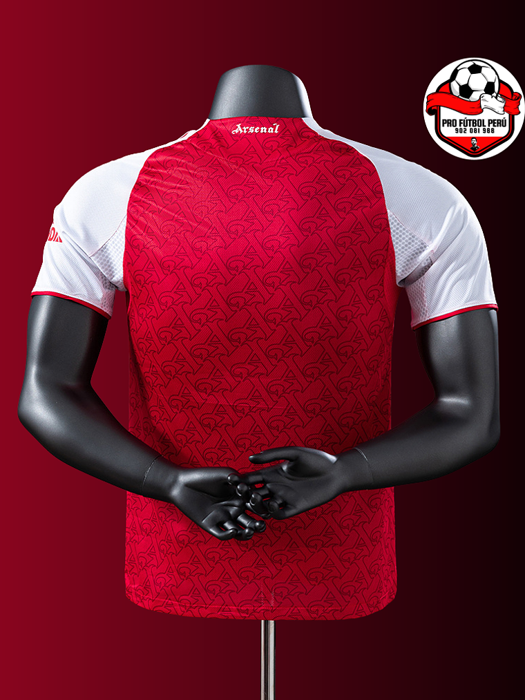 Camiseta local del Arsenal 25/26 versión jugador 2