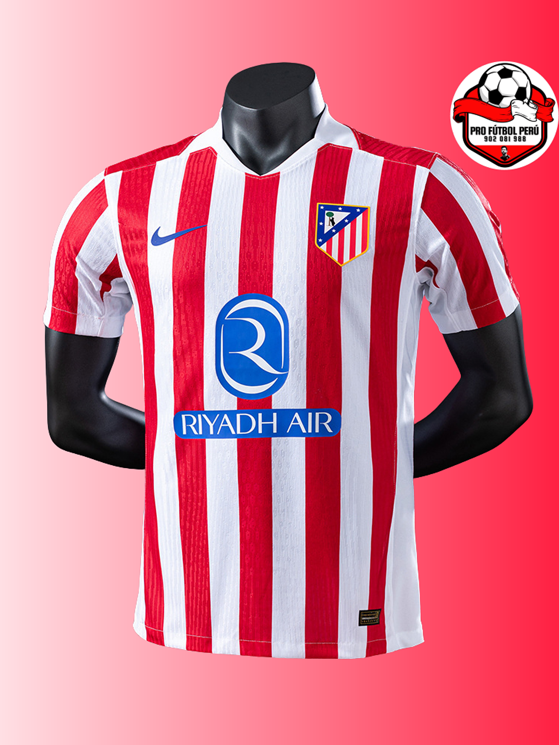 Camiseta local del Atlético de Madrid 25/26 versión jugador 1