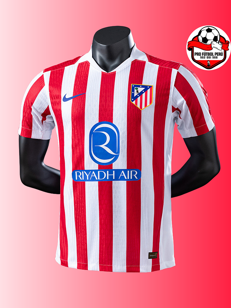 Camiseta local del Atlético de Madrid 25/26 versión jugador 1