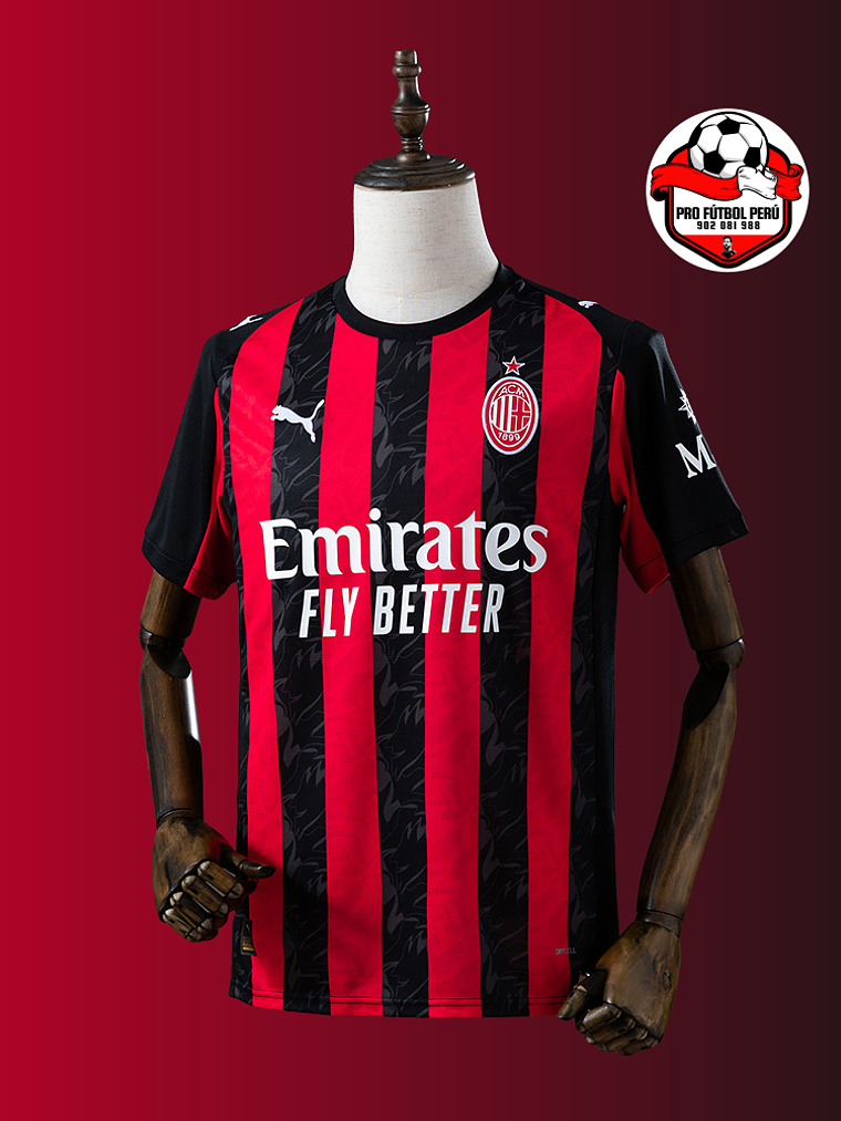 Camiseta local del AC Milán 25/26 versión fan 1