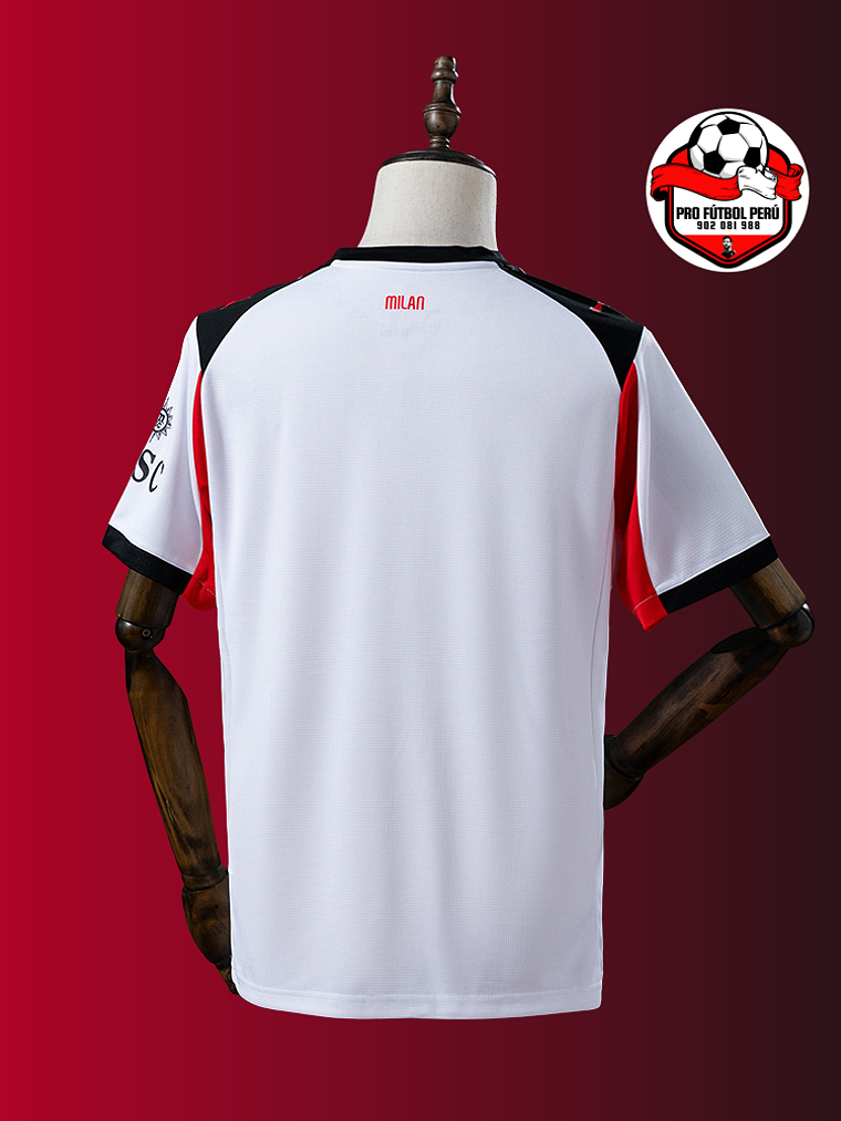 Camiseta visitamte del AC Milán 25/26 versión fan 2