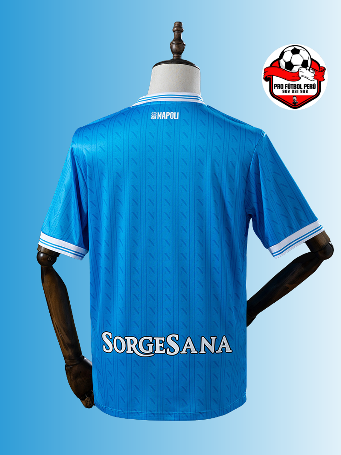 Camiseta local del Napoli 25/26 versión fan 2