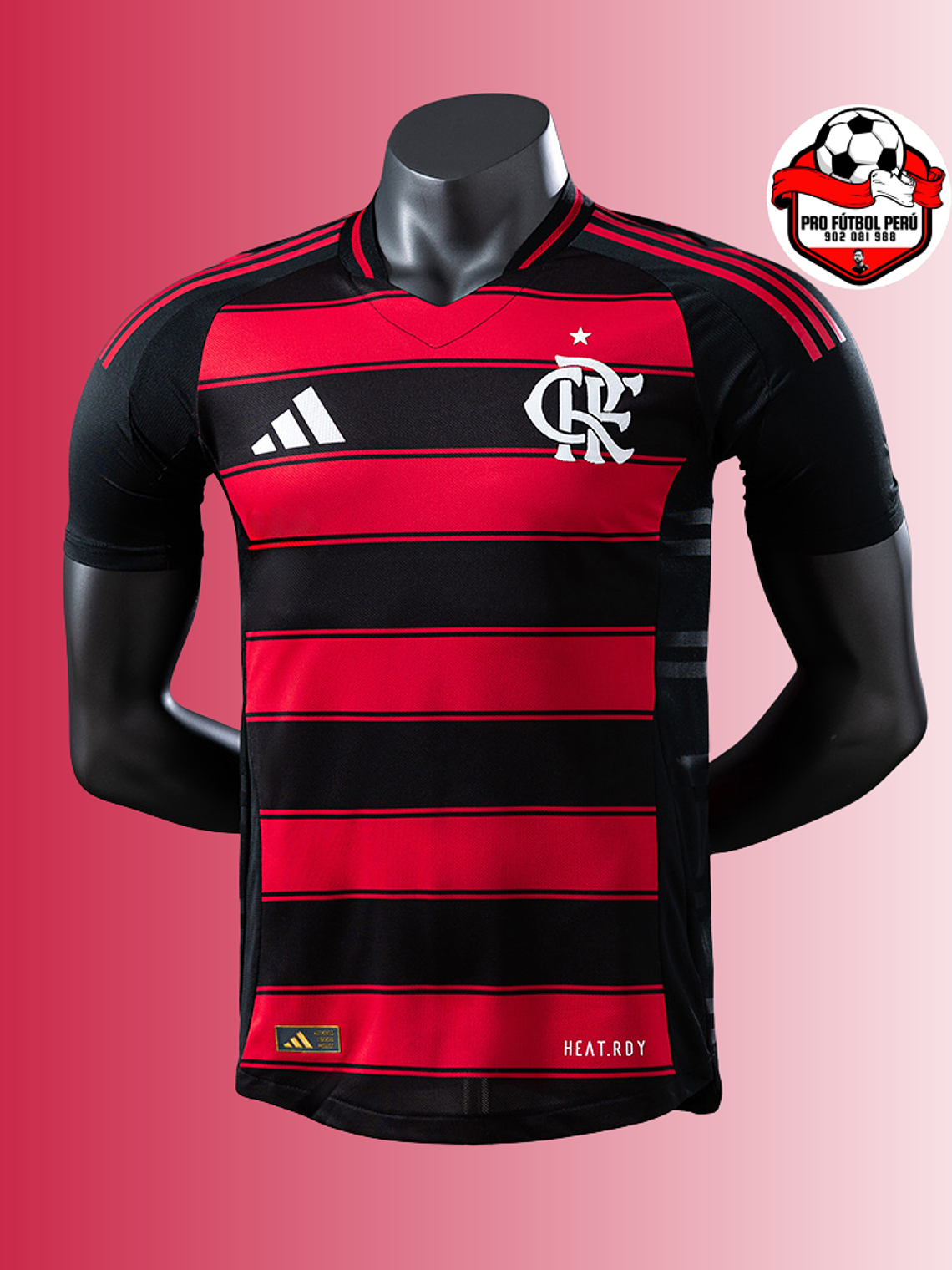Camiseta local del Flamengo 2026 versión jugador 1