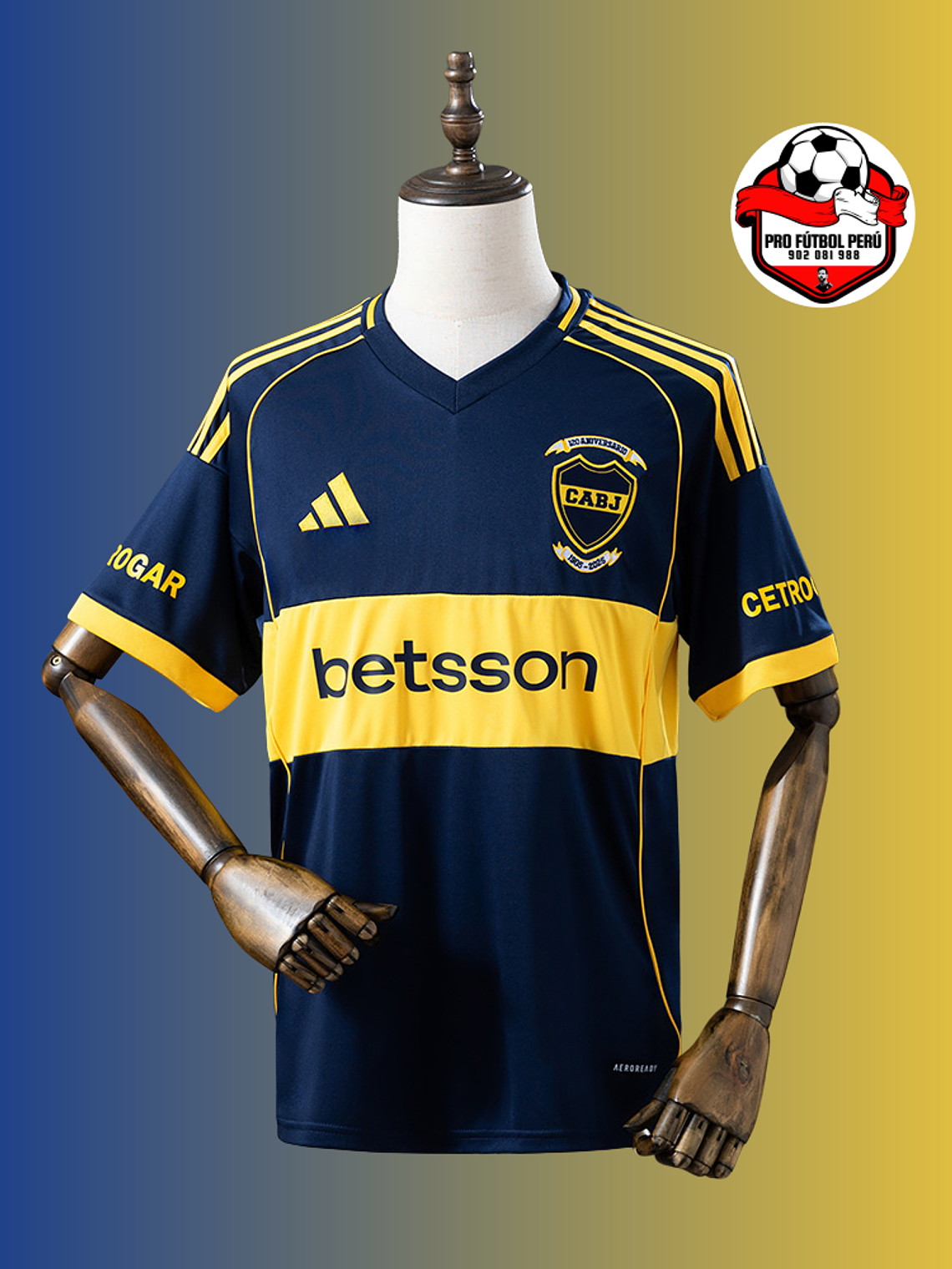 Camiseta local de Boca Juniors 2026 versión fan 1