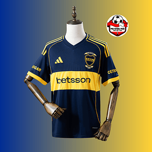 Camiseta local de Boca Juniors 2026 versión fan