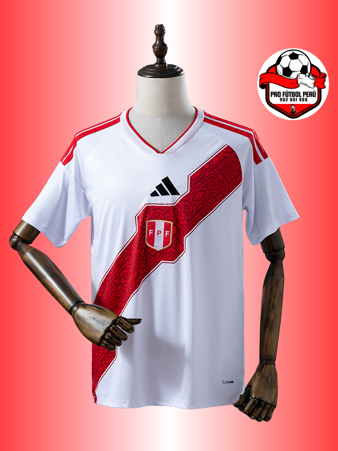 Camiseta local de Perú 2026 versión fan 1