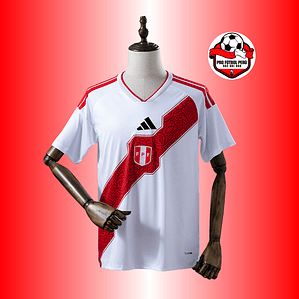 Camiseta local de Perú 2026 versión fan