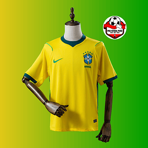 Camiseta local de Brasil 2026 versión fan