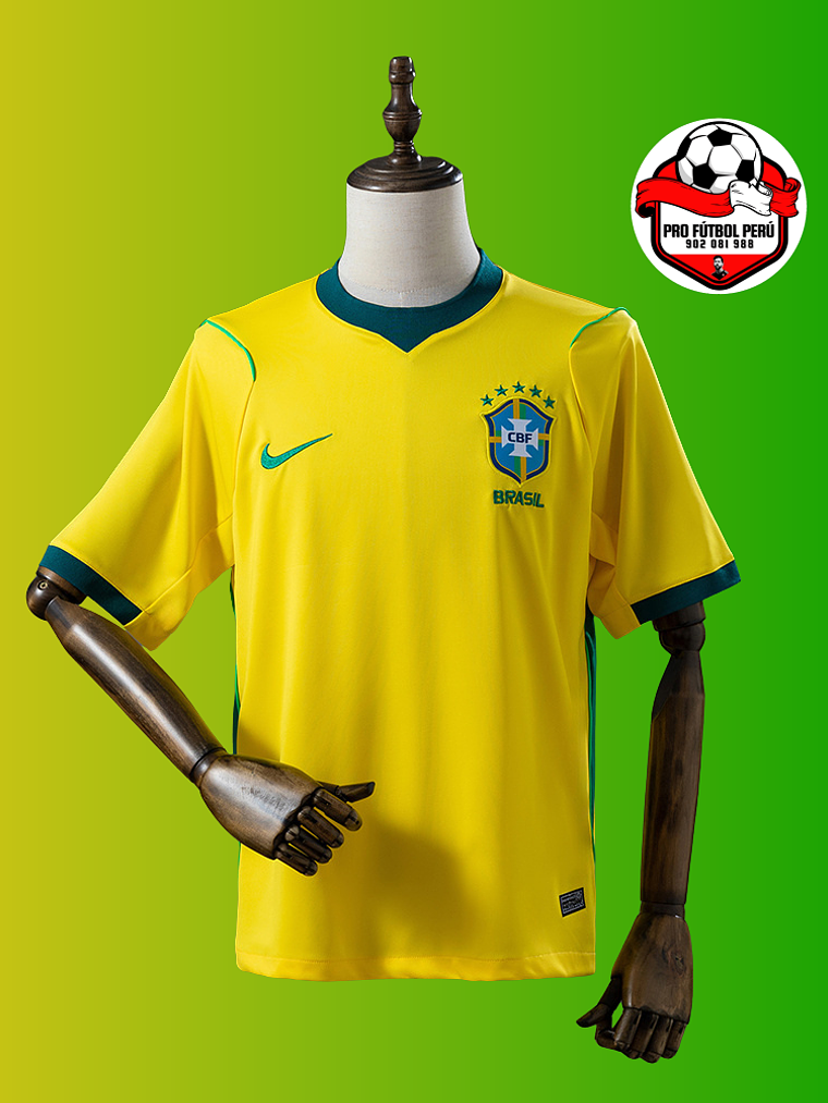 Camiseta local de Brasil 2026 versión fan 1