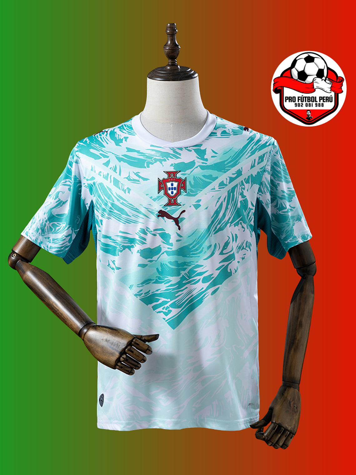 Camiseta vistante de Portugal 2026 versión fan 1