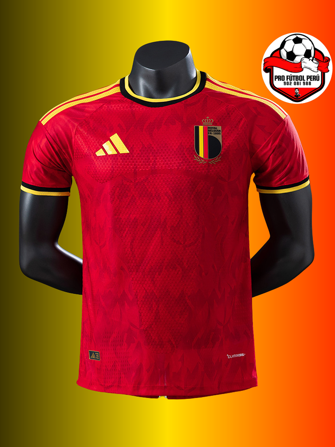 Camiseta local de Bélgica 2026 versión jugador 1