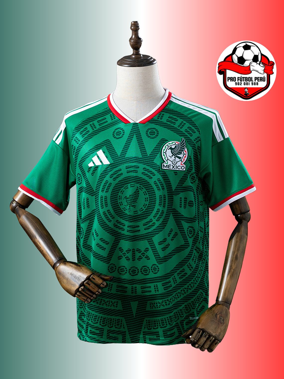 Camiseta local de México 2026 versión fan 1