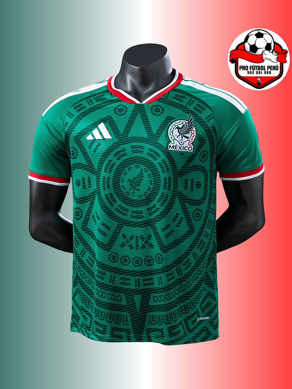 Camiseta local de México 2026 versión jugador 1