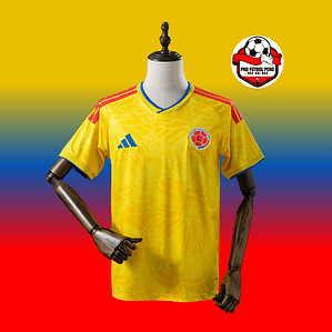 Camiseta local de Colombia 2026 versión fan