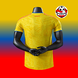 Camiseta local de Colombia 2026 versión jugador
