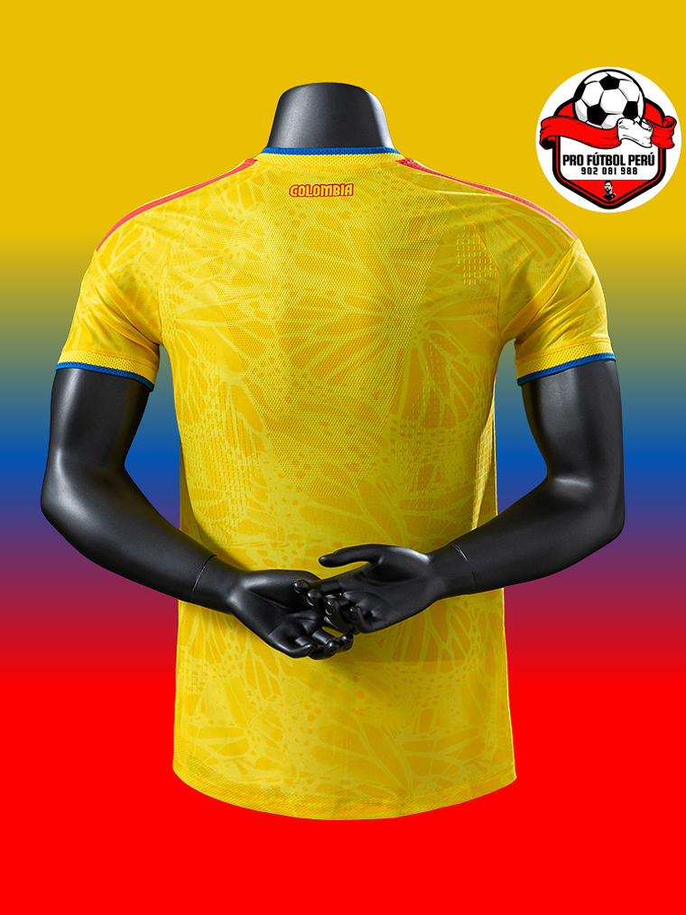 Camiseta local de Colombia 2026 versión jugador 2