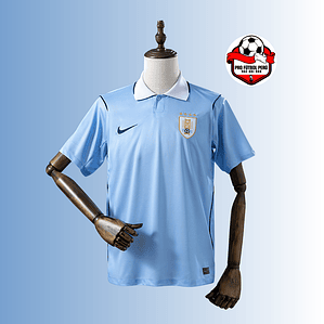 Camiseta local de Uruguay 2026 versión fan