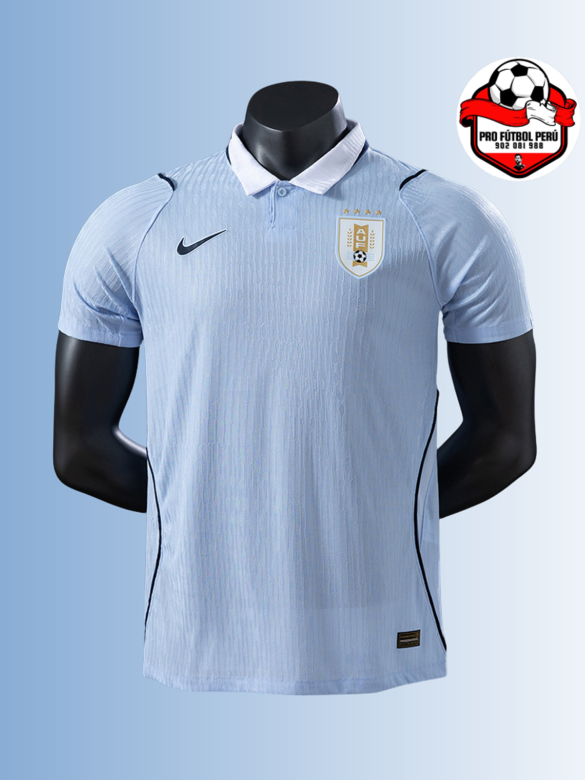 Camiseta local de Uruguay 2026 versión jugador 1