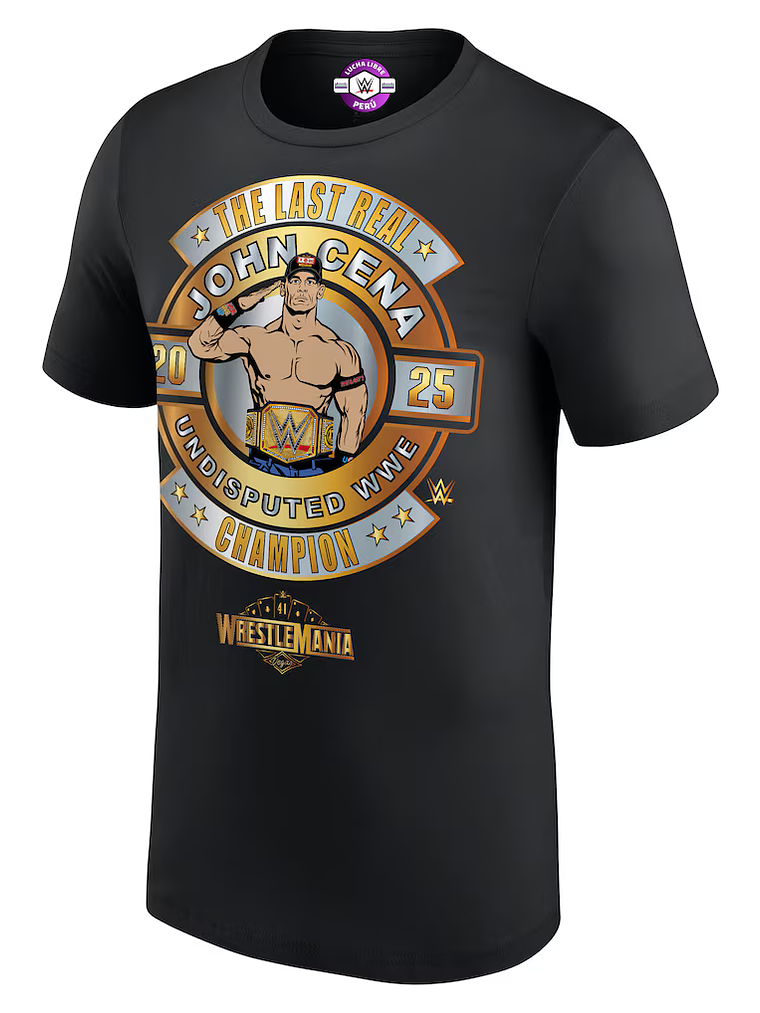 POLO DE JOHN CENA 17 VECES CAMPEÓN MUNDIAL  1