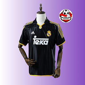 Camiseta visitante del Real Madrid 1999