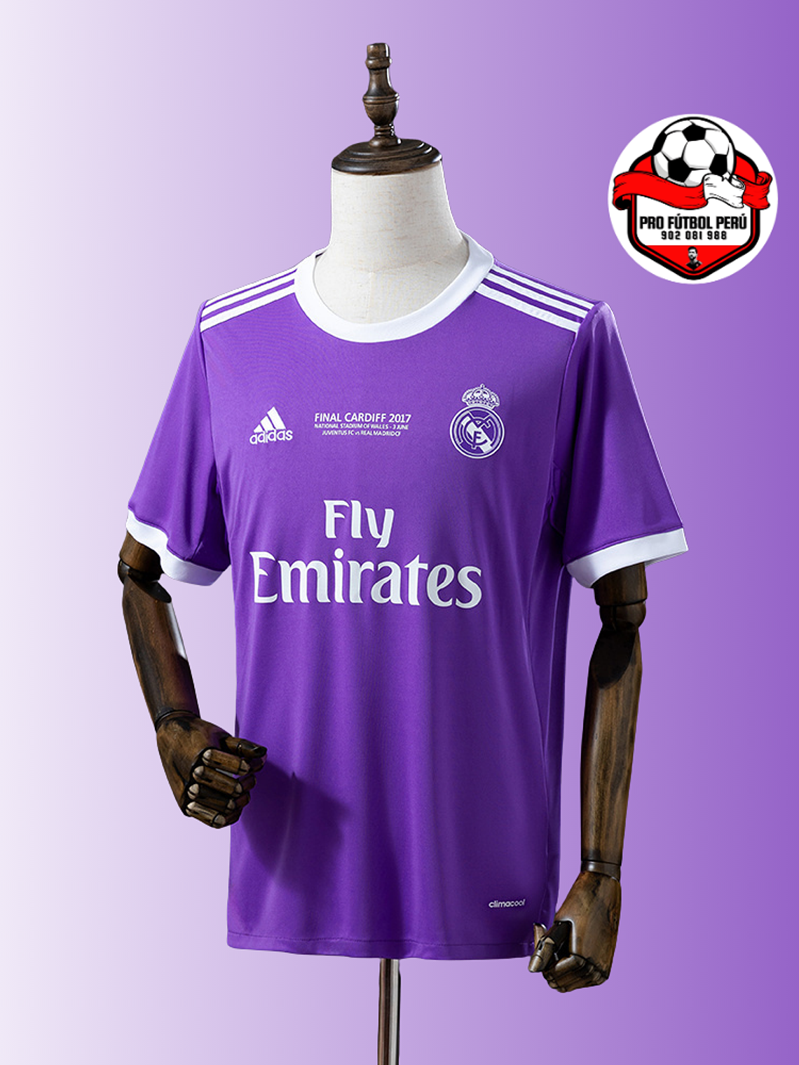 Camiseta visitante del Real Madrid 2017 1
