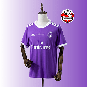 Camiseta visitante del Real Madrid 2017