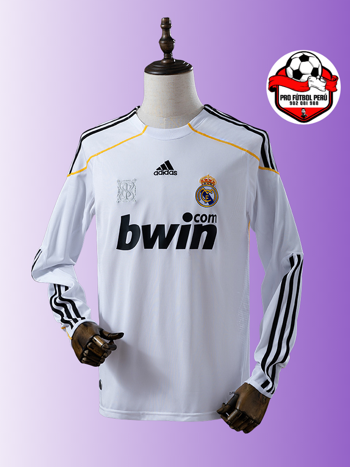 Camiseta local del Real Madrid 2010 1
