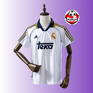 Camiseta local del Real Madrid 2001