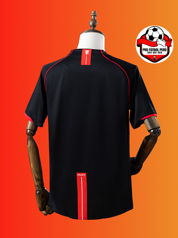 Camiseta visitante del Manchester United 2008 2