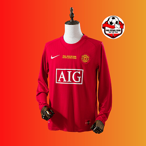 Camiseta local del Manchester United 2008 Final de Champions