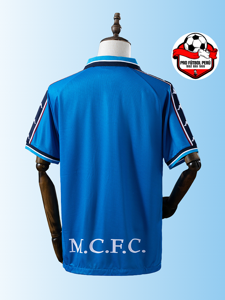 Camiseta local del Manchester City 1999 2