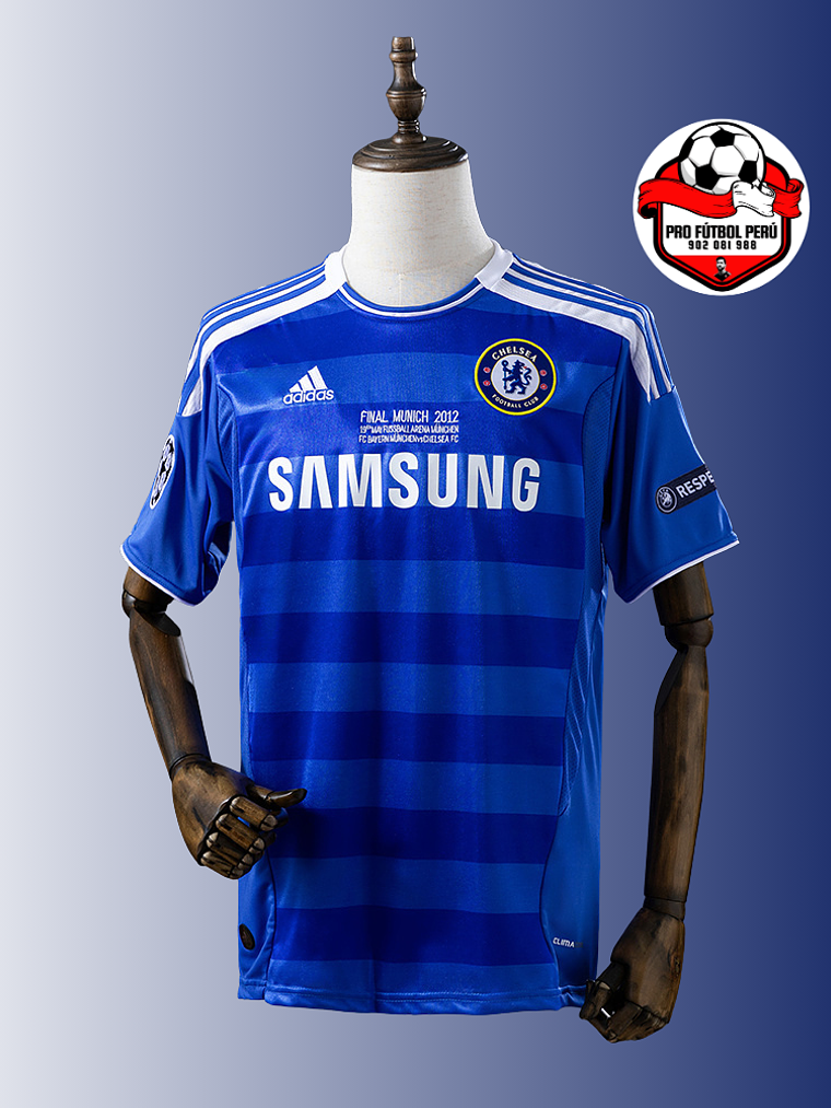 Camiseta local del Chelsea 2012 final de Champions League 1