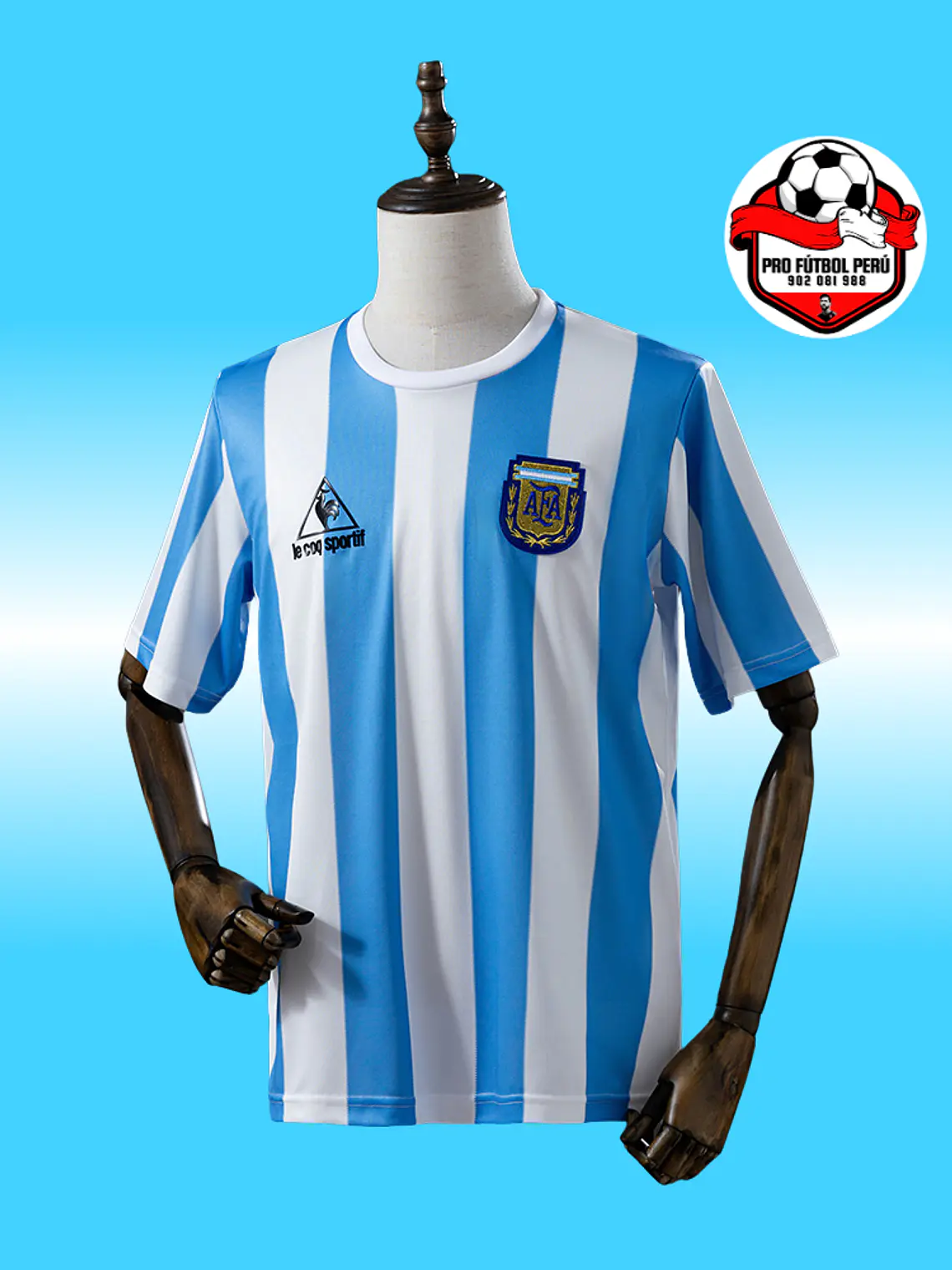 Camiseta local de Argentina 1986 1