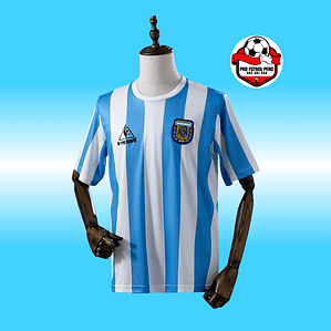 Camiseta local de Argentina 1986