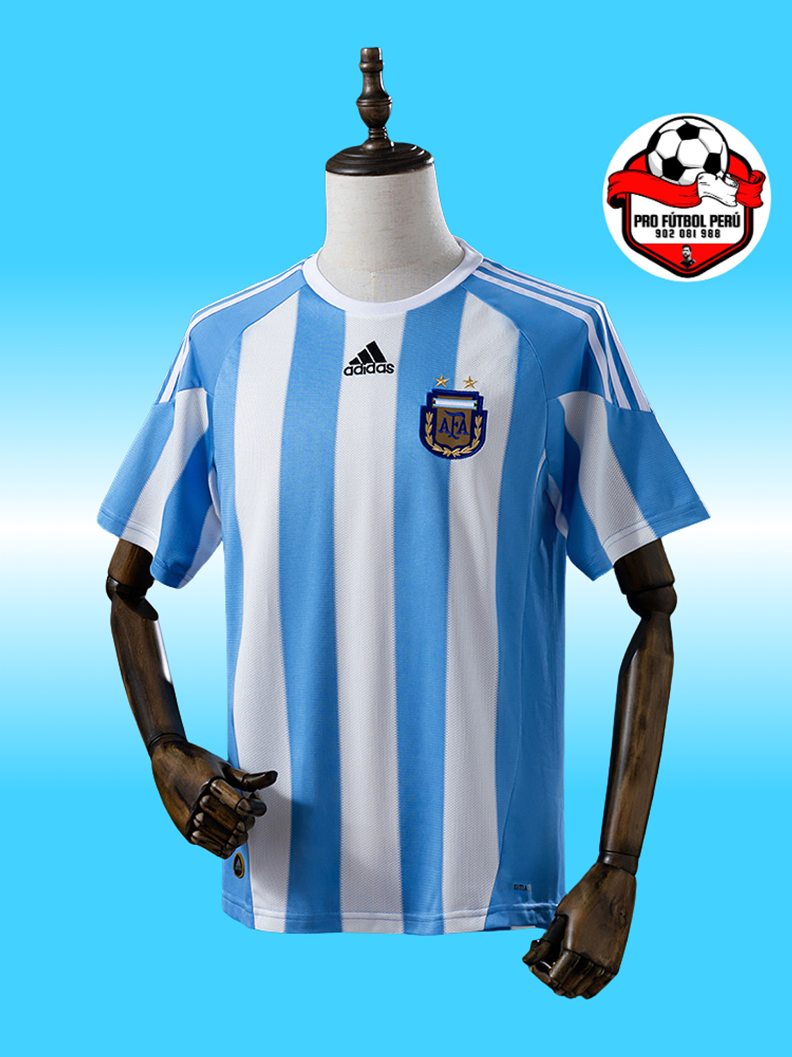 Camiseta local de Argentina 2010 1