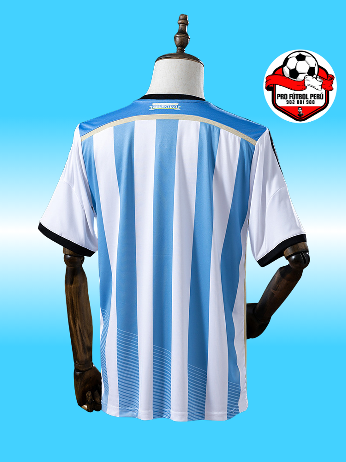 Camiseta local de Argentina 2014 2
