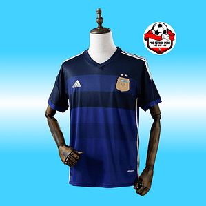 Camiseta visitante de Argentina 2014 final del Mundial