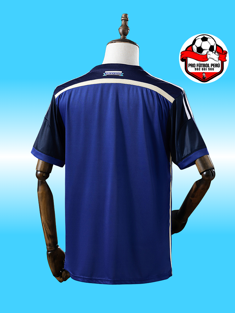 Camiseta visitante de Argentina 2014 final del Mundial 2