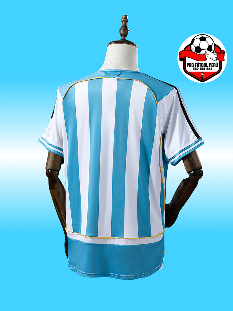 Camiseta local de Argentina 2006 copa del mundo 2
