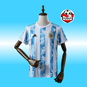Camiseta local de Argentina copa América 2021