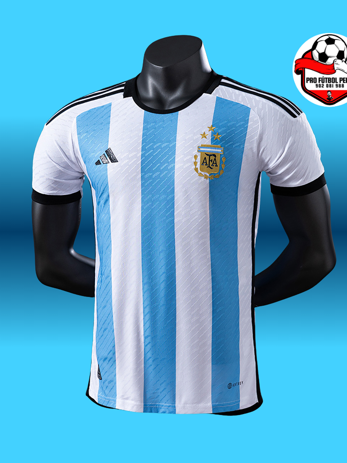 Camiseta local de Argentina Campeón del Mundo 2022 1