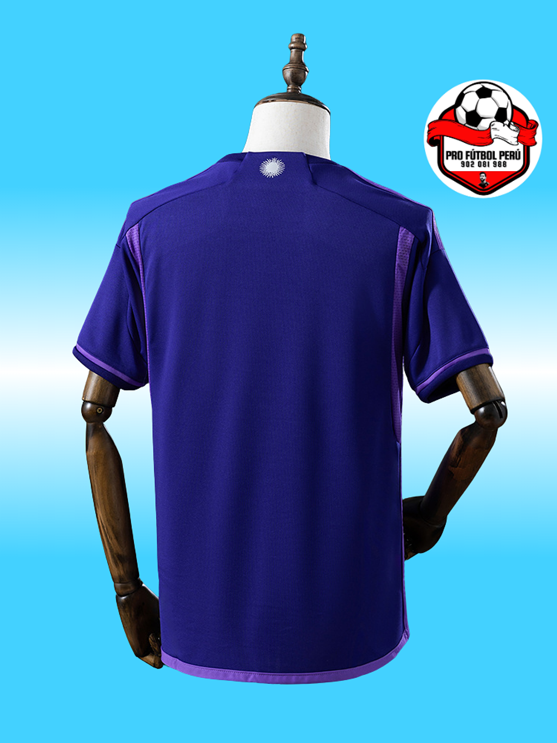 Camiseta visitante de Argentina Campeón del Mundo 2022 2