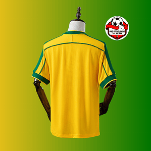 Camiseta local de Brasil copa del mundo 1998