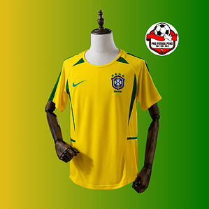 Camiseta local de Brasil Campeón del Mundo 2002