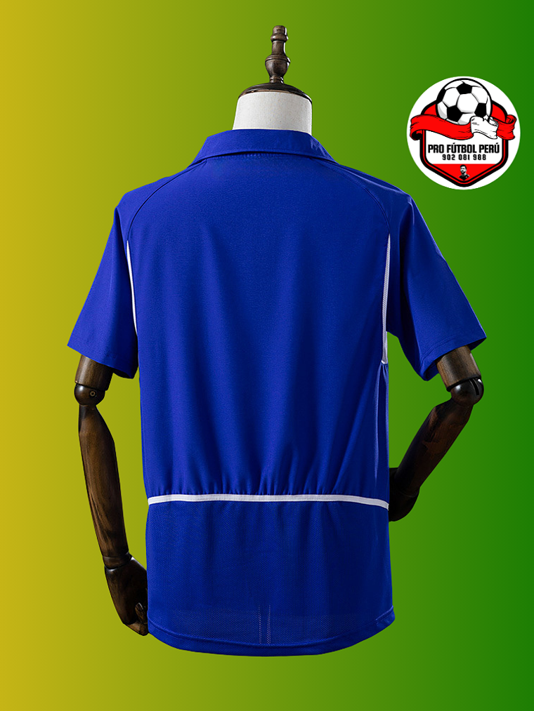 Camiseta visitante de Brasil Campeón del Mundo 2002 2